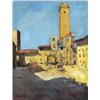 Image 1 : Basch Andor (Budapest, 1885 - Budapest, 1944) San Gimignano fotere, 1924