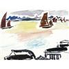 Image 1 : Hincz Gyula (Budapest, 1904 - Budapest, 1986) Vitorlások