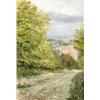 Image 1 : Raáb Ervin (Zólyom, 1874 - Dunaújváros, 1959) Városlátkép