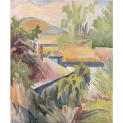 Bartha István (Hódmezovásárhely, 1892 - Budapest, 1972) Déli napsütés