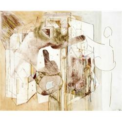 Bartha László (Kolozsvár, 1908 - Koszeg, 1998) "A város és a festo", 1982