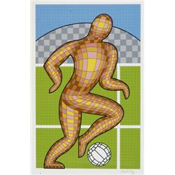 Vasarely, Viktor (Pécs, 1908 - Párizs, 1997) A futbalista