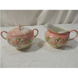 Z S & G CO. BAVARIA FINE CHINA CREAM SUGAR SET