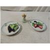 Image 1 : LOT 3 LEFTON WALL PLATES ANGEL FIGURE