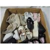 Image 4 : HUGE LOT BABY DOLL SHOES ANTIQUE VINTAGE NEW