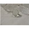 Image 2 : LOT 4 CUT PRESSED GLASS PRISM ROSE BOWL MORE