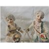 Image 2 : PAIR VINTAGE COLONIAL BISQUE CERAMIC FIGURES