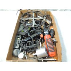 JACKPOT TOOL LOT CORDLESS SCREWDRIVER MORE