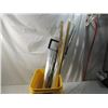 Image 1 : LOT THREADED RODS ALUMINUM STRIPS FLOOR MORE
