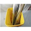 Image 2 : LOT THREADED RODS ALUMINUM STRIPS FLOOR MORE