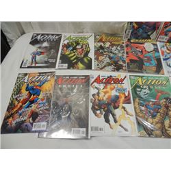 LOT 18 ASSORTED DC ACTION COMICS