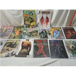 LOT 14 ASSORTED DARK THEME COMICS