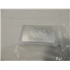 Image 2 : GERMAN SILVER ONE TROY OUNCE BISON BAR NOT STERLIN