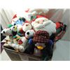 Image 2 : MIXED CHRISTMAS LOT MOSTLY PLUSH TOYS MORE