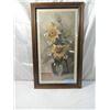 Image 1 : VINTAGE FRAMED PRINT "SUNFLOWERS" G. BULLA