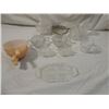Image 1 : BOX LOT 1960'S FIRE KING RETRO CREAM SUGARS GLASS