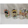 Image 2 : LOT 8 CHARACTER GLASSES FLINTSTONES MICKEY MOUSE