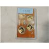 Image 1 : US MINT PRESIDENTIAL $1 PROOF COIN SET GOLD