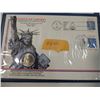 Image 2 : STATUE  LIBERTY COMMEMORATIVE FIRST DAY COIN STAMP