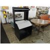 Image 1 : COMPUTER DESK WITH TOP HUTCH SECTION