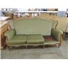 Image 1 : ANTIQUE VINTAGE GREEN SOFA EARLY AMERICAN