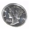 Image 1 : SILVER MERCURY HEAD DIME 1/10oz .999 FINE SILVER *MS HIGH GRADE*!! MERCURY HEAD CAME OUT OF SAFE BOX