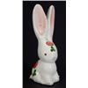 Image 1 : Seated Plitcha rabbit hand painted with flowers, marks to base, 10cm high…