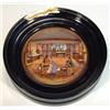 Image 1 : Ebonised framed Victorian pot lid entitled 'The Room In Which Shakespeare Was Born, 1564, Stratfo…