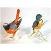 Image 1 : Hand painted Goebels seated kingfisher and a one other, largest 10cm high…