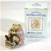 Image 1 : Boxed Royal Albert hand painted Beatrix Potter 'Mr Jackson', marks to base…