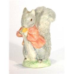 Hand painted Royal Albert Beatrix Potter's 'Timmy Tiptoes', brown back stamp…