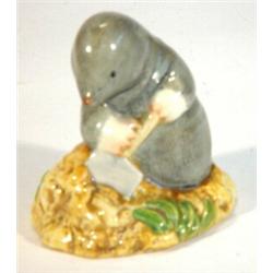 Hand painted Royal Albert Beatrix Potter 'Diggory, Diggory Delvet'  marks to base, 8cm high…