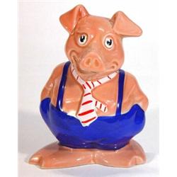 Hand painted Wade Andrew moneybox, marks to base, 18cm high…