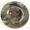 Image 1 : Royal Doulton Australian Aborigine patterned hand coloured and transfer printed plate, marks to b…