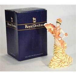 Hand painted Royal Doulton Limited Edition Collectors' Club figurine 'Le Bal', marks to base and …