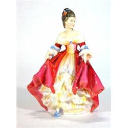 Hand painted Royal Doulton figurine 'Southern Belle', HN2229…