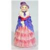 Image 1 : Hand painted Royal Doulton Victorian lady, M.25, marks to base, 10cm high…