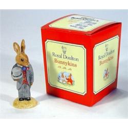 Boxed Royal Doulton hand painted 'Groom' Bunnikins, marks to base…