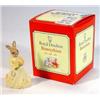 Image 1 : Boxed Royal Doulton hand painted 'Bridesmaid' Bunnikins, marks to base…