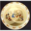 Image 1 : Royal Doulton Bunnykins baby's plate printed with rabbits in a kitchen, 23cm diameter…