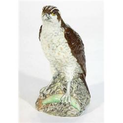 Hand painted Beswick Gleneagles whiskey osprey decanter, marks to base, 20cm high…