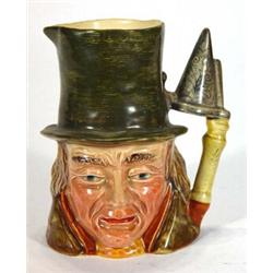 Hand painted Beswick 'Little Nells Grandfather' character jug, impressed marks to base, 13cm high…