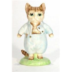 Hand painted Beswick Beatrix Potter's 'Tom Kitten' with gold back stamp…