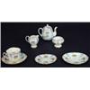 Image 1 : Paragon 'Sylvan' patterned bachelor teaset, comprising teapot, milk jug, sugar bowl, a cup and th…