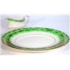 Image 1 : Graduated set of three T.G. Green 'Grasmere' patterned meat plates and matching gravy boat…