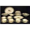 Image 1 : Large quantity of Susie Cooper dinner ware hand painted with sprigs of leaves, comprising two tur…