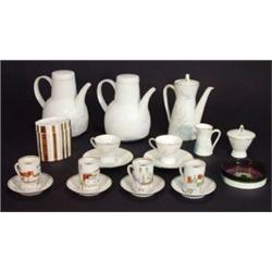 Selection of Rosental teaware including Studioline coffee pot, part coffee service and a Studioli…