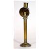 Image 1 : Brass R. Barratt & Sons, London students candle lamp, marks to column, 40cm high…