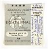 Image 1 : 1966 World Championship Jules Rimet Cup 8th Final Brazil versus Hungary ticket…