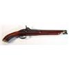 Victorian rosewood handled percussion pistol possibly Cavalry, 50cm long…